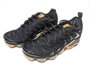 Nike Air VaporMax Plus Black Metallic Gold Shoes CW7299-001 Mens Size 8.5  194275556376 | eBay