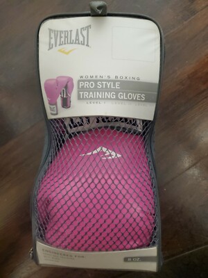 Everlast Pro Style Training Gloves ピンク Everlast Pro Style Elite Training Boxing Gloves, 8oz, Pink – for