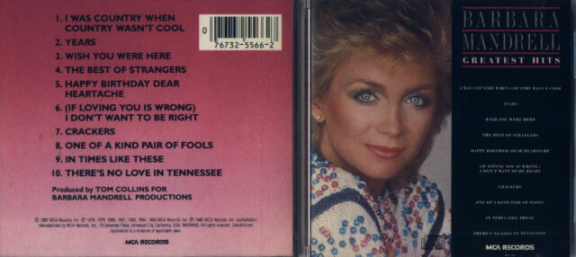 Barbara Mandrell Greatest Hits Greatest Hits CD eBay