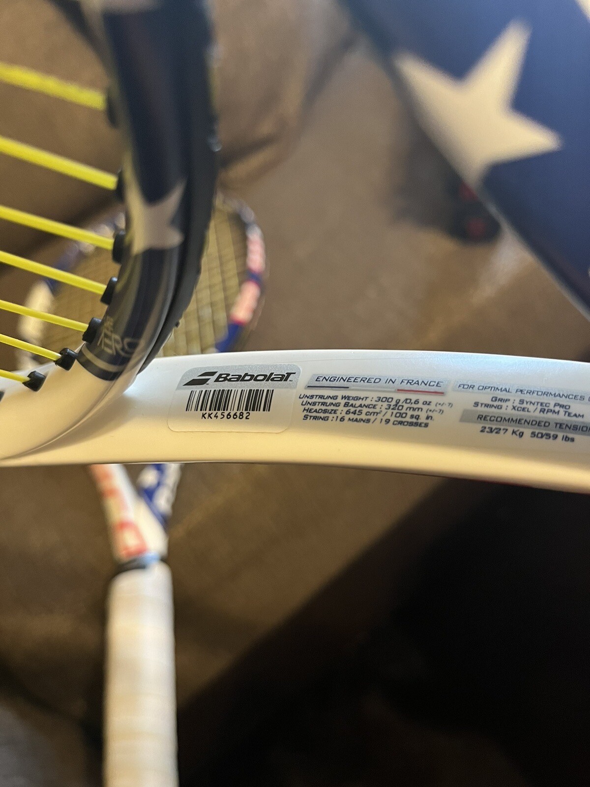 Babolat Pure aero usa jack sock tennis racquets 2 Of Them Grip Size 3