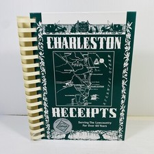 Charleston Receipts Collected by The Junior League Spiral Hardcover 1950