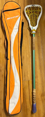 STX AL6000 LACROSSE STICK 42'' Factor Head w/ Orange Brine Case