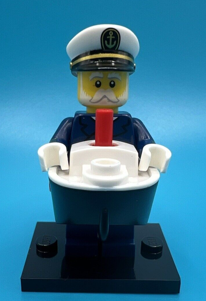 LEGO Collectible Ferry Boat Captain Minifigure Series 23 COL23-10
