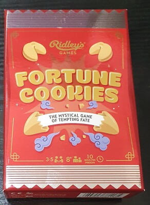 Ridley's Fortune Cookies Strategiespiel. Mystischer Familienspaß 3-5 Spieler Alter 8+