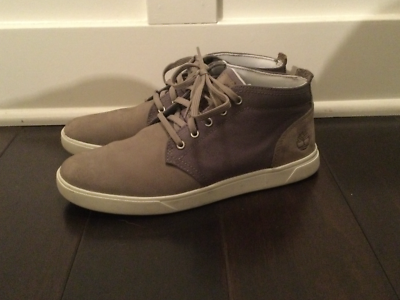 Mens Timberland Gray Groveton Chukka Boot (No Box) Timberland Groveton Mens Chukka Boot Gray Size 7 M (No Box  main image 4