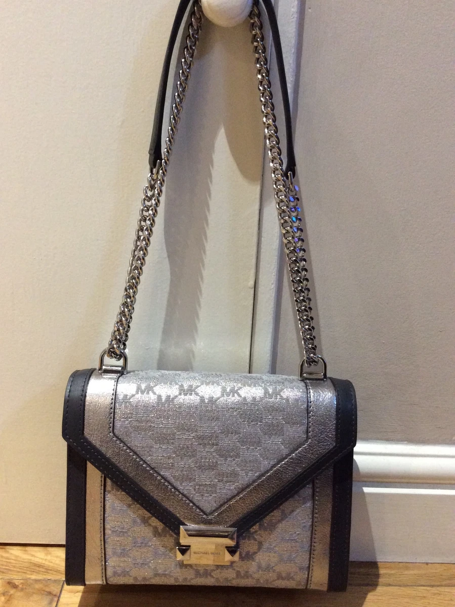 Michael kors whitney metallic clearance