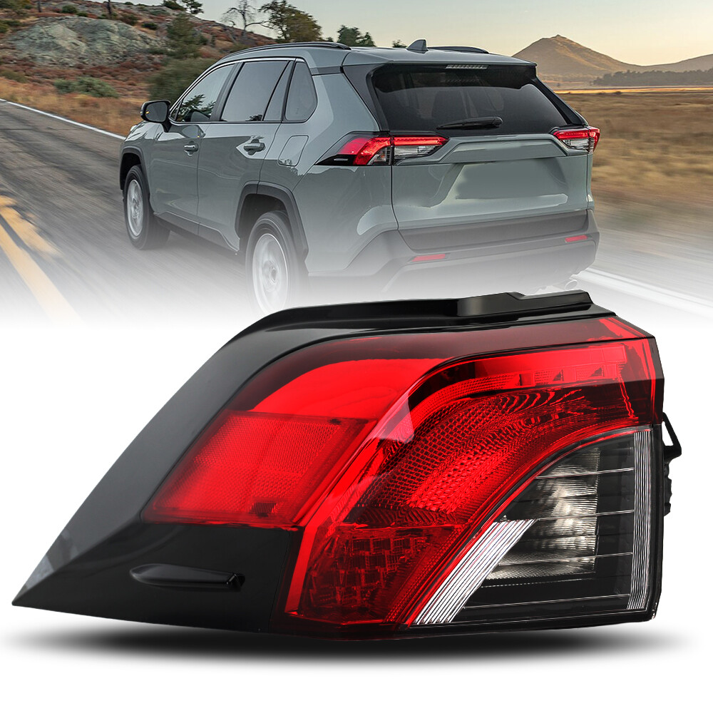 For 2019 20 21 22 2023 2024 Toyota RAV-4 RAV4 Outer Tail Light For 2019 20 21 22 2023 2024 Toyota RAV-4 RAV4 Outer Tail Light
