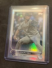 2022 Topps Series 1 Baseball Yu Darvish Rainbow Foil Base #309
