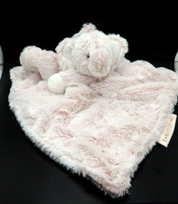 Blankets and Beyond Pink Elephant Security Blanket Lovey Baby Fleece Plush Soft