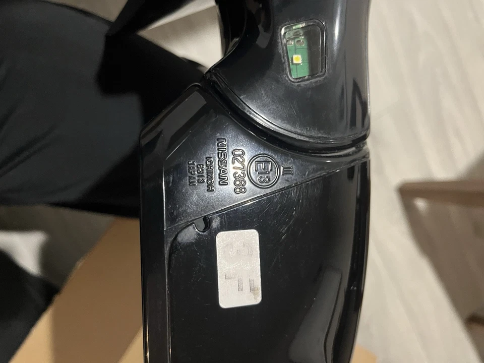 Conjunto de espejo retrovisor izquierdo Infinity EX35 2008-2012 con cámara 027368 E13027368/plateado Foto 4 de 4