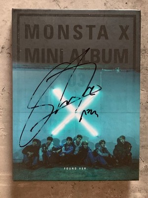 MONSTA X Shownu Hand Signed Album The Clan Pt. 1 LOST Found Ver Official CD