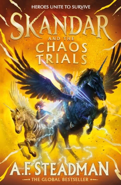 Skandar and the Chaos Trials by A.F. Steadman Paperback