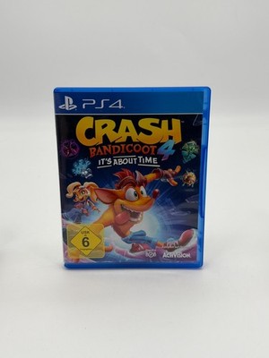 Crash Bandicoot Its About Time Sony Playstation 4 Sehr guter Zustand OVP
