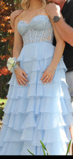 Sherri Hill Prom or Pageant Dress Size 0- Stunning Lace, beaded,small train.