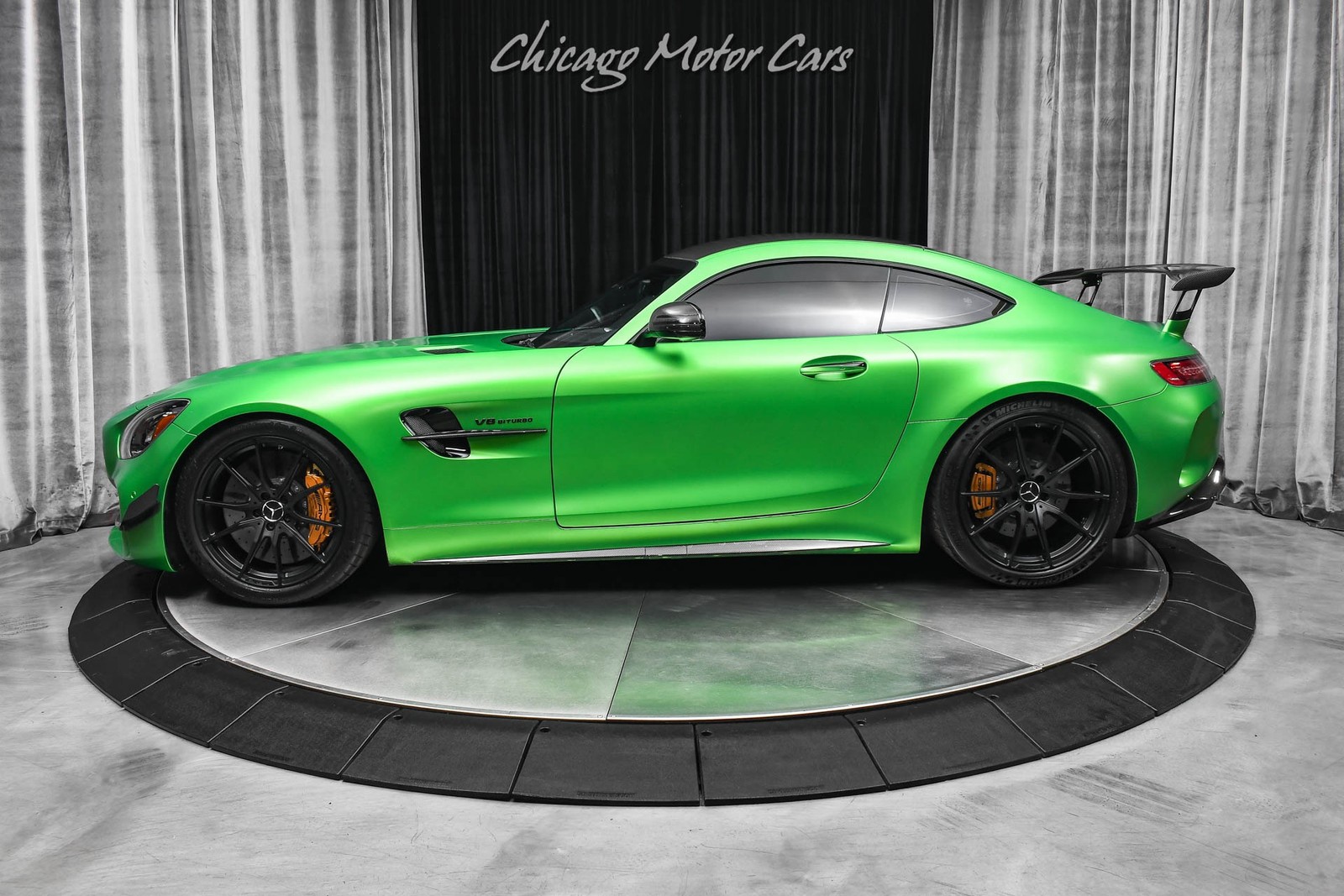 2018 Mercedes-Benz AMG GT R Green Hell Magno Matte Tons of Carbon Fiber Full PPF