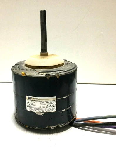 Emerson KA55HXPSY-7605 Furnace Blower Motor 1/3HP 1075 RPM 208-230 V used #MB603