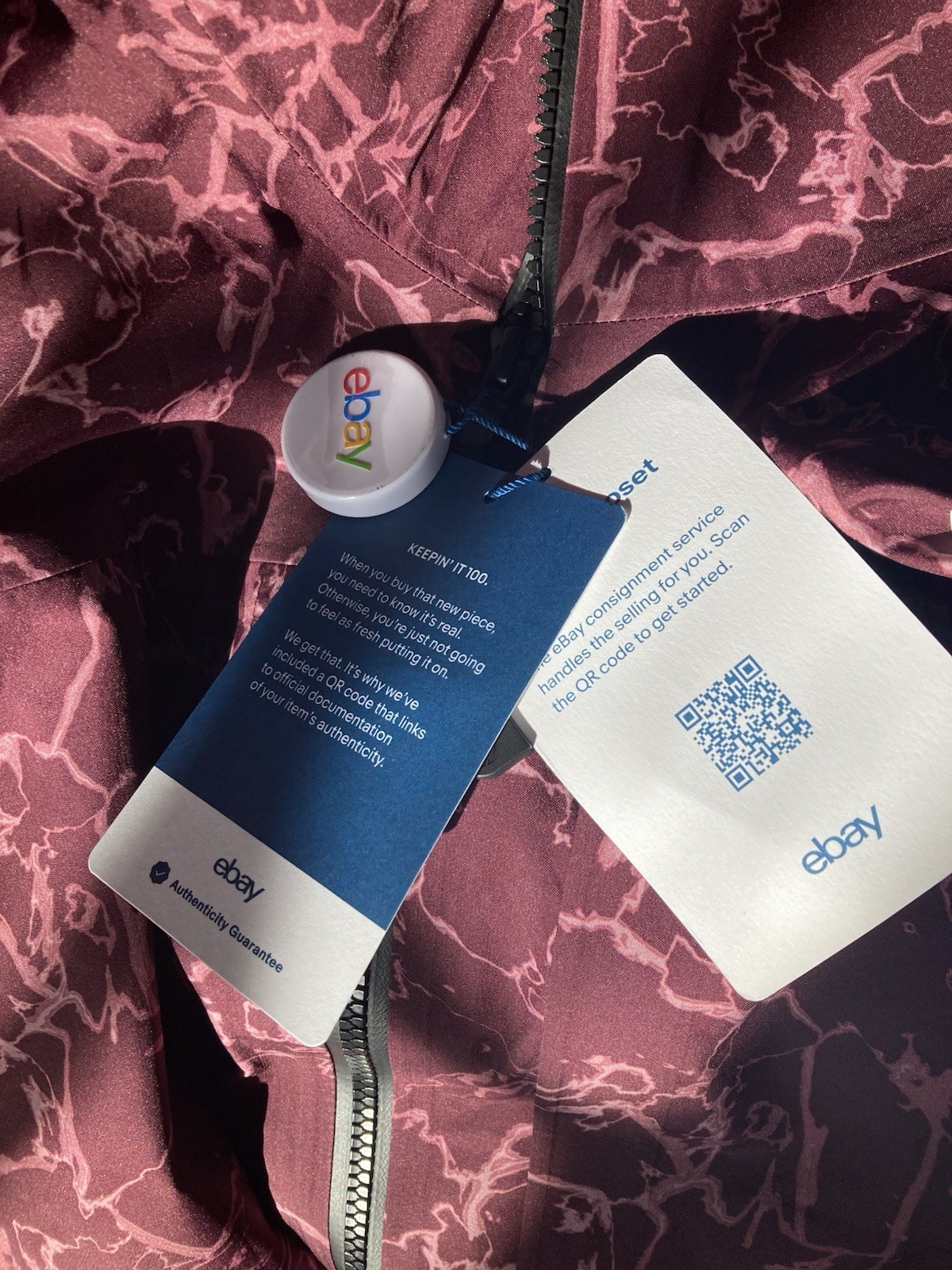 The North Face Summit Verbier GTX Jacket - Medium alpine plum glacial fracture thumbnail 4