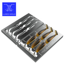 Bait DIY Fishing Mold Soft Plastisol Swimbait K149 5inch