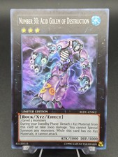 Number 30: Acid Golem of Destruction REDU-ENSE2 YuGiOh Return of the Duelist LP