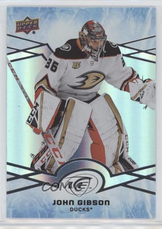 John Gibson #34 2018-19 Upper Deck Ice Hockey