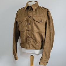 1942 DATED - BATTLEDRESS TUNIC WW2  - 1940 PATTERN JACKET, BRITISH ARMY UNIFORM