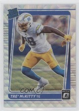 2021 Panini Donruss Optic Rated Rookie Wave Prizm 136/299 Tre' McKitty #284 19n2