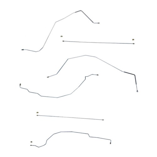 Brake Line Kit Intermediate To Rear ABS TC Rear Drum 1997-03 Malibu Stainless