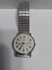 Vintage Timex Men's Large Face Watch Water Resistance New Battery. Working Well
