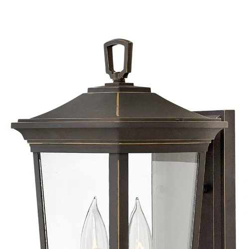Hinkley Lighting 2360 Bromley 2 Light 15-1/2" Tall Outdoor Wall - Bronze - Picture 4 of 8