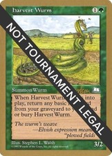 Harvest Wurm - 1997 Svend Geertsen (WTH) - Light Play MTG
