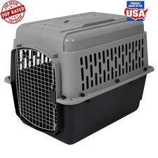 32" Dog Cat Kennel Portable Travel Lightweight Medium Carrier W/ Ventilation NEW