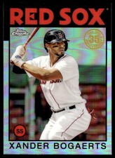 Xander Bogaerts 2021 Topps Chrome #86-8 Red Sox Insert ? SEE SCAN! FREE SHIPPING