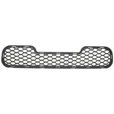 Bumper Grille For 2001-2006 Hyundai Santa Fe Center Black Plastic