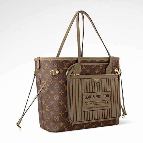 Louis vuitton M25664 Reversible Neverfull Inside Out MM  $3,200 Smoke monogram