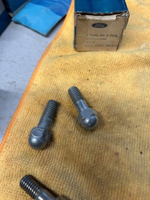 FORD TRUCK WEST COAST MIRROR CROWN BOLTS DENT SIDE F100/350 PAIR 3/8''-16
