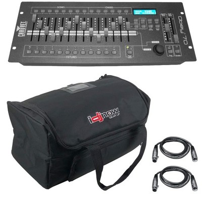 Chauvet DJ Obey 70 16-Channel Universal DMX Lighting Controller + Case + Cables