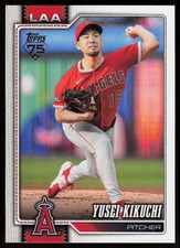 2026 Topps Series 1 Celebration Yusei Kikuchi #173 Los Angeles Angels
