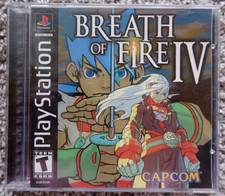 Breath of Fire IV Playstation Game - PS1 - CIB - Tested