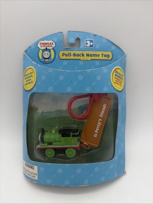 Thomas & Friends - Pull-Back Percy Name Tag by Basic Fun 2007 NIP