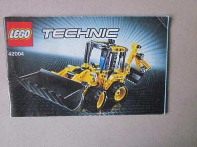 Lego Instructions Instruction 42004 Technic Wheel Loader and Excavator