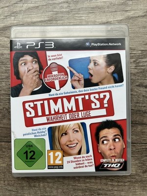 Stimmt s? Wahrheit oder Lüge   PS3   Sony PlayStation 3   CIB   sehr gut