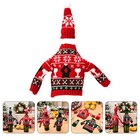  Weihnachtsflaschenabdeckungen Weihnachtsdekoration Für Weinflaschen