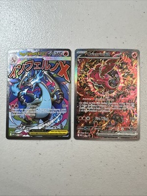 Pokémon Mega Charizard X EX Oricorio EX Holo 2 Card Lot English | eBay