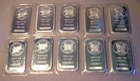.999  Silver Bars 1 Troy Ounce 15 Each Total APMEX Sealed