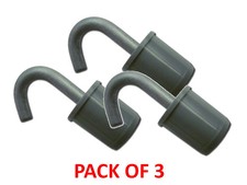 Hook for Isabella Awning Metal F Pole Zinox 22mm - Set Of 3