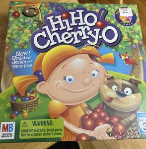 Hi Ho Cherry-O Board Game For Preschoolers Age 3+ Math Fun By Hasbro MB Games 