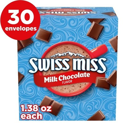  Milk Chocolate Flavored Hot Cocoa Mix, 1.38 oz., 30-Count Envelopes