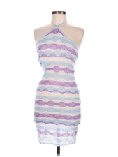 NWT PrettyLittleThing Women Purple Cocktail Dress M
