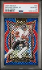 2024 PANINI SELECT BLUE PRIZM #80 MICHAEL PENIX JR. ROOKIE RC 169/249 PSA 10