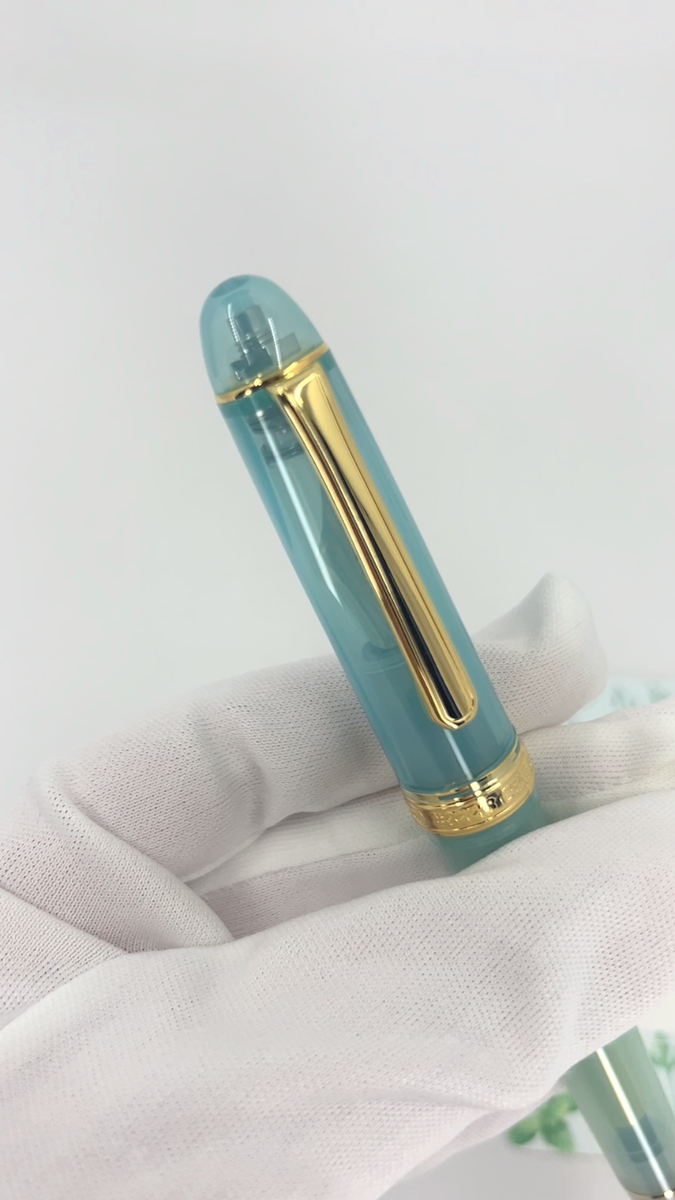 Peppermint Tea Fountain Pen NBC PLATINUM Nonble Nib F With Box New